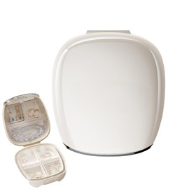 Pill Organizer | Pill Case 7 Days Weekly Dispenser | Portable Sealed Case Travel Accessories for Supplement Small Items Jewelry Coin Camping Vacation Workplace