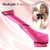 2 PCS Silk Satin Blindfold EyeCover Sleeping Cover, Smooth Soft