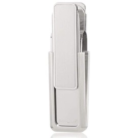 M-Clip Stainless Steel Brushed Polished Stainless Money Clip (SS-BSS-BRPB)