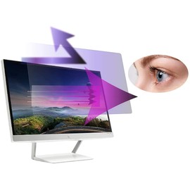 Premium Anti Blue Light and Anti Glare Screen Protector (2 Pack) for 19.5 inches Monitor with Aspect Ratio 16:9. Easy and Bubble Free Installation