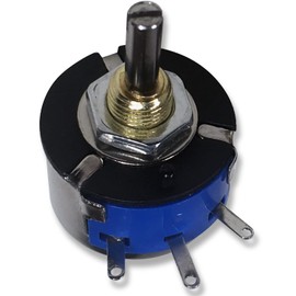 Variable Resistor Potentiometer Volume Hum Balancer (100Ω, 3W, 4 Pack)