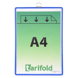 Tarifold HANGING FRAME POCKET TARIFOLD A4 BLUE 5 POCKETS