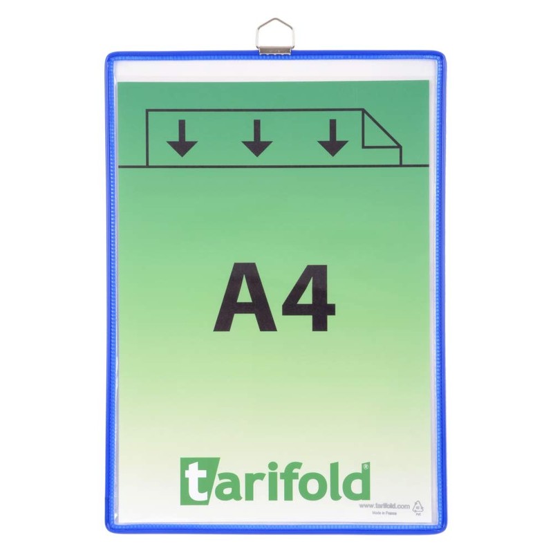 Tarifold HANGING FRAME POCKET TARIFOLD A4 BLUE 5 POCKETS