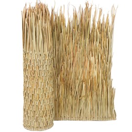 FOREVER BAMBOO Mexican Palm Thatch Runner Roll Straw Roof Duck Blind Grass 35" H x 8' L