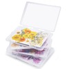 Aboofx 4 PCS Dried Flower Storage Set with Blotting Paper,