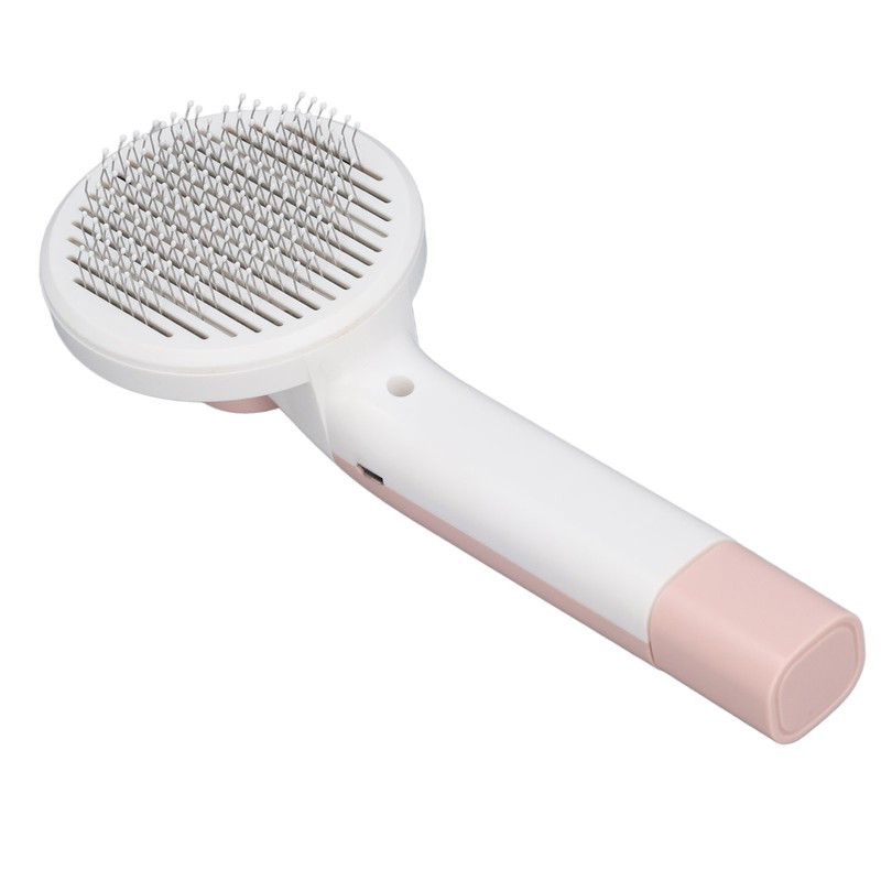 Pet Slicker Brush 2 in 1 Detangling Self Cleaning Floating