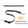 2-Pack Dog Seat Belts for Cars, Adjustable Elastic Bungee Harness