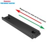 Magnetpro Rectangular Magnets 80 LBS Force Size 2.36" x 0.53"