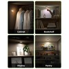 EZVALO LED Puck Lights, Rechargeable Sitck On Tap Lights, Wireless