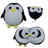 Kalan Daydreamz Penguin Travel Pillow and Eye Mask