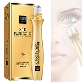 anti-arrugas / anti-bolsas para ojos con Oro 24K, Colágeno y ÁcidoAcido Hyaluronic