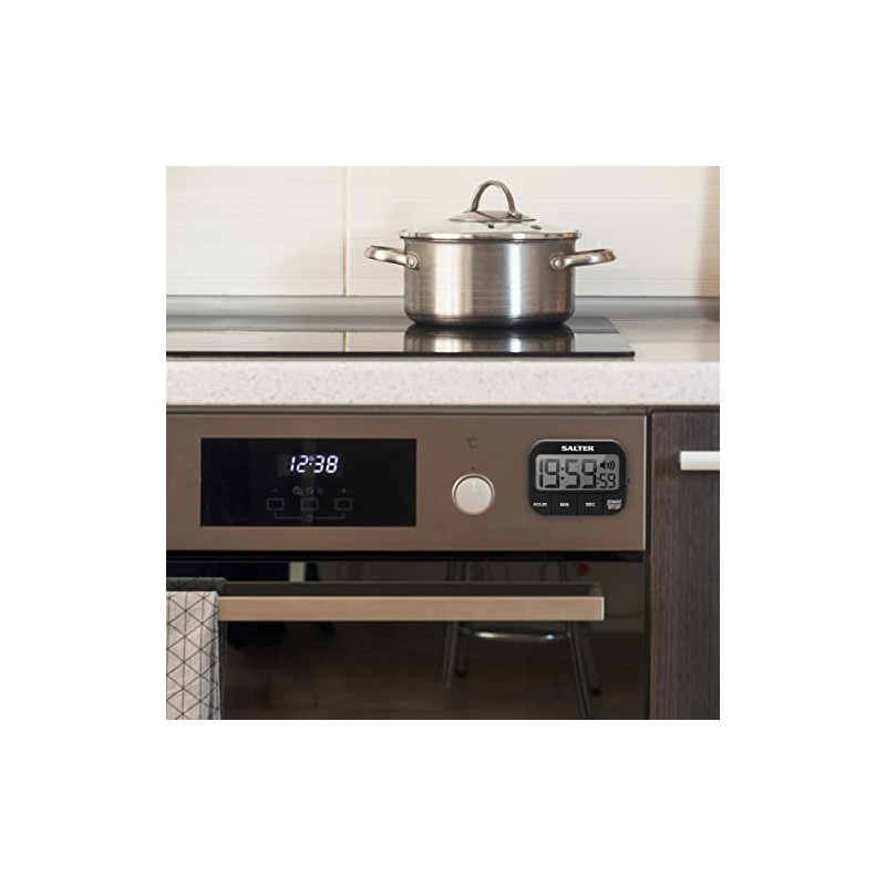 Salter Kitchen Digital Display Count up or Countdown Timer, Adjustable