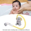 Baby Bath Shower Head with Thermometer Animal Shaped IPX7 Waterproof