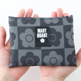 MARY QUANT [Approx. 31 x 23 x 16 cm] Washable Eco Bag (Large) 1202 (Ladies), multicolor (black / gray), L