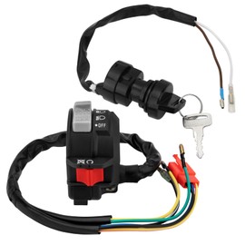 M MATI Start Stop Headlight Switch & Ignition Key Switch for Yamaha Blaster 200 YFS200 1988-2001 2XJ-83975-09-00 2XJ-82510-01-00 2XJ-82510-02-00