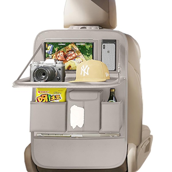 XDV Car Seat Organizers,Multi-functional Back Seat Protectors, Storage Pouches, and