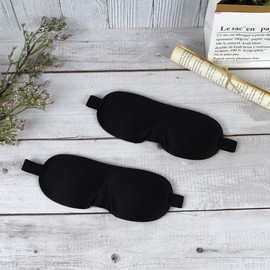 Sleep blindfold black sleep mask for travel sleeping eye mask 10ea