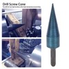 Screw Cone Drill Bit Square Shank Firewood Splitter Drilling Wood