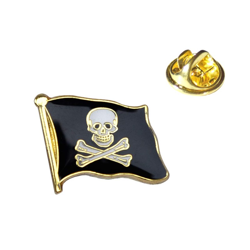 MADSea Elbsegler Premium Cloth with Flag Pin Pirate Jolly Roger