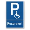 Komma Security Parking Disabled Parking Sign 20 x 30 cm