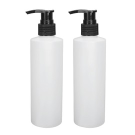 Semme Dispensador de Aceite de Masaje de 2 Piezas, Botella Reutilizable de 250 ml con Bomba para Cremas, Lociones, SPA y Uso en Salón