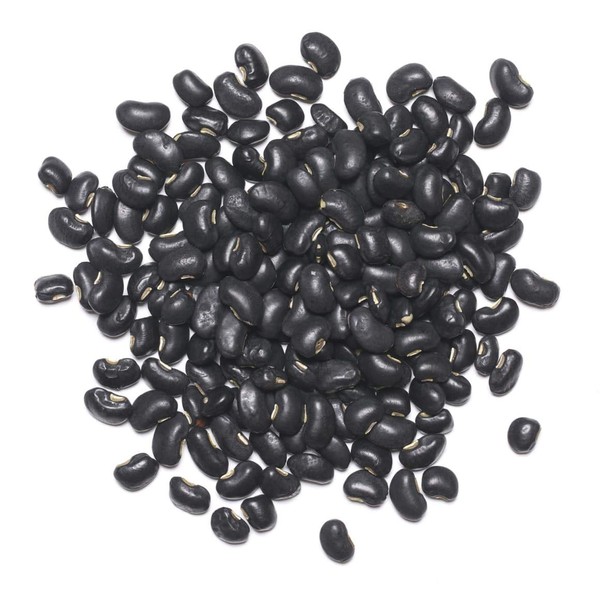 Organic Black Turtle Beans, 25 Pounds - Dried, Non-GMO, Kosher, Raw, Sproutable, Vegan, Bulk