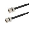 Superbat BNC Cable 20FT 50 ohm RG8X BNC Male Antenna