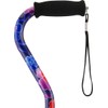 NOVA Designer Quad Cane, Lightweight Four Legged Cane with Soft