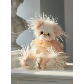 Charlie Bears - Kaleena | 2024 Plush Collection, Labyrinth Collection, Long Plush Panda Teddy Bear, Collectable, Weighted, Handmade, Fully Jointed