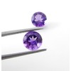 Myhealingworld AAA Quality Calibrated Natural African Amethyst Round 4 MM