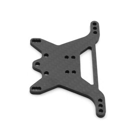 SHEAWA Carbon Damper Stay for Tamiya 1/10 RC Car TT-02 Front and Rear Heavy Duty Lightweight Front and Rear Mounting Parts Accessories