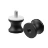 Antrader Shower Door Knobs Double Sided,2Pcs Shower Glass Door Handle
