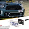 Anti-Theft License Plate Holder Compatible with Mini Cooper R50 R52