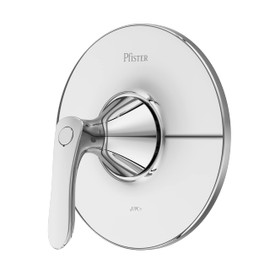 Pfister Weller Tub & Shower Valve Only Trim, Valve Not Included, 1-Handle, Polished Chrome Finish, R891WRC