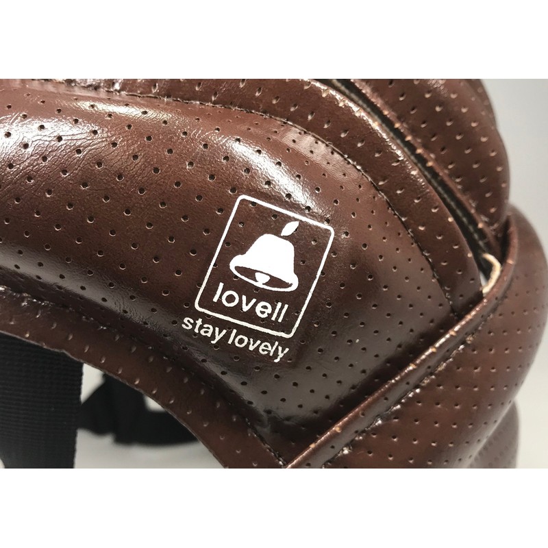 lovell (label) cask three quarter (brown) headgear head protection cycling