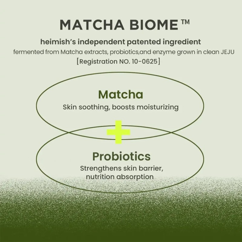 Heimish Matcha Biome Oil-free Calming Gel Moisturizer 100ml Acneica Día/noche