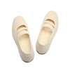 DEXJEWU Women’s Ballet Flats Knit Mary Jane Flat Comfort Walking