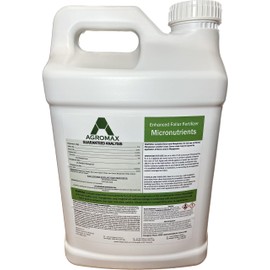 Micronutrients (2.5 Gallons) by AGROMAX - Liquid Fertilizer (Plant Fertilizer, Turf and Lawn Fertilizer, All Purpose with Chelated Iron and Seaweed Extract)