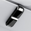 Sunglass Holder for Car Visor Clip Double-Headed, Push-Button Opening Car