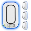 PVACG Plug in Air Ionizers 4-Pack, Negative Ion Air Purifier