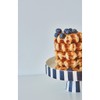 OYOY Toppu Tray Bowl in Caramel/White, 20 x 9 cm
