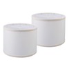 Set of 2 Small lampshades 10 inch for Table lamps