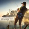 Lightweight Waist Fishing Rod Holder Oxford Fabric Belt Strap Angling