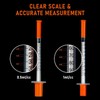 0.5ml 31Ga 1/4-Inch (6mm) Disposable Dropper, Sterile Individually Wrapped, Pack