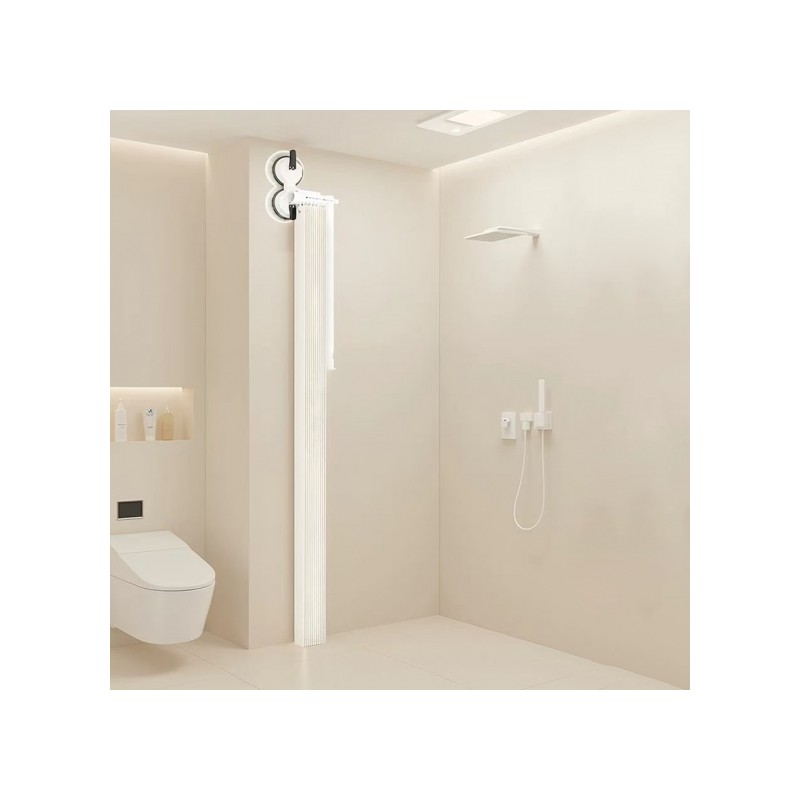 Foldable multipurpose waterproof shower curtain (150-180cm) (color)