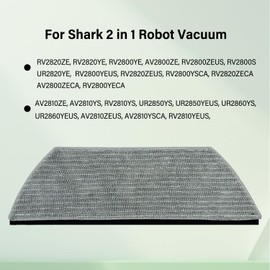8 Pack Mop Pads Replacement for Shark RV2820ZE RV2820YE RV2800YE AV2800ZE RV2800ZEUS AV2810ZE RV2810YS UR2850YS UR2860YEUS AV2820S AV2820AE RV2800AE RV2800S Robot Vacuum Soft Mop Pads Refills