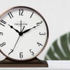 PresenTime & Co Lewis Mantel Alarm Clock, 5.5 x 5