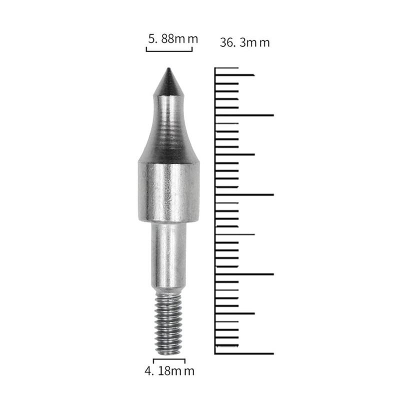 Sarini 8.8mm Metal Arrowhead,Outdoor Practice Arrowhead for outer diameter 8.8mm