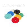 6Pcs Dry Diamond Polishing Pads 1Pc Backer Polish Kit for