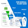 CeraVe Crema Hidratante para Rostro, Manos y Cuerpo – Con